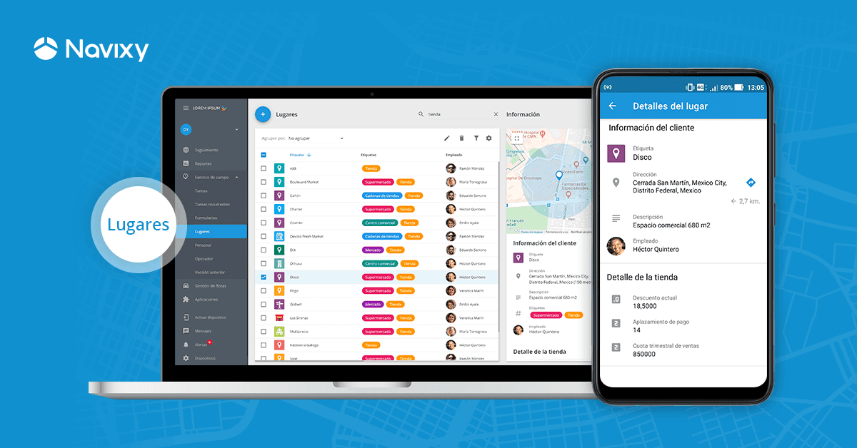 Nuevo módulo "Lugares": configuración del Directorio de Lugares según las necesidades específicas