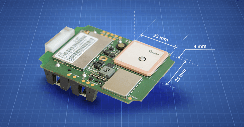 Built-in GNSS antenna