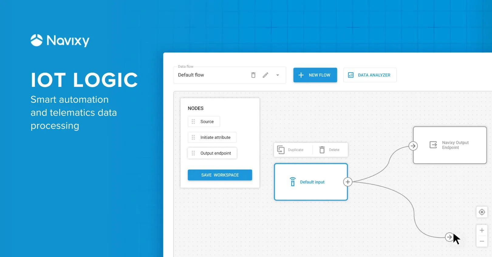 Telematics data management with IoT Logic