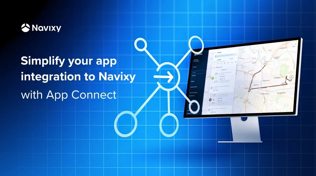Novixy's App Connect simplifies app integration shown with a monitor and network graphic.