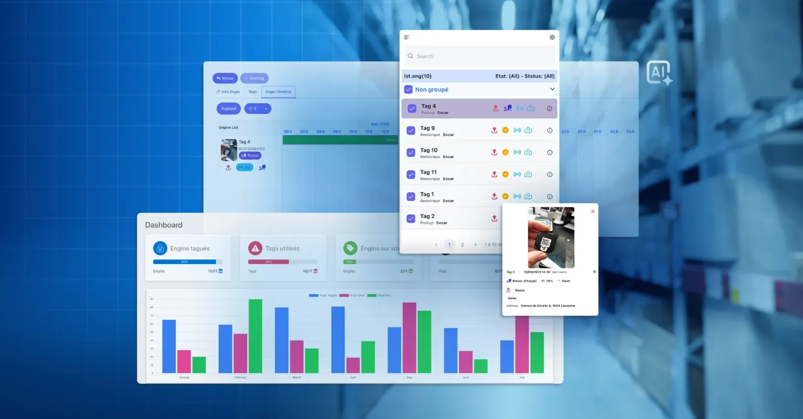 Navixy-powered Logitag application redefines asset lifecycle management