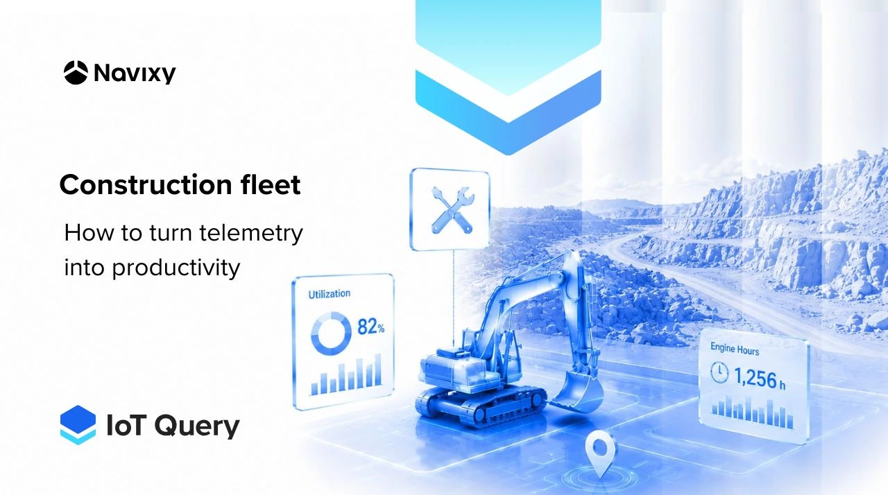 Construction fleet management software for custom analytics