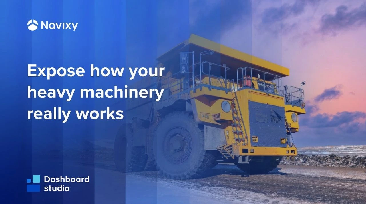 Heavy Machinery custom report in Dashboard Studio