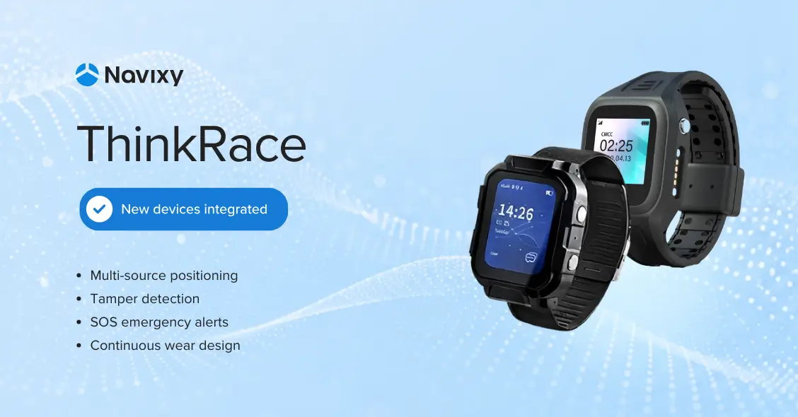 Créer des solutions de surveillance personnelle évolutives avec les appareils ThinkRace et Navixy
