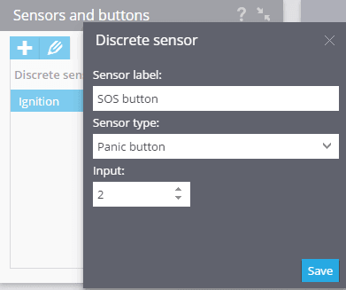 Use of sensors