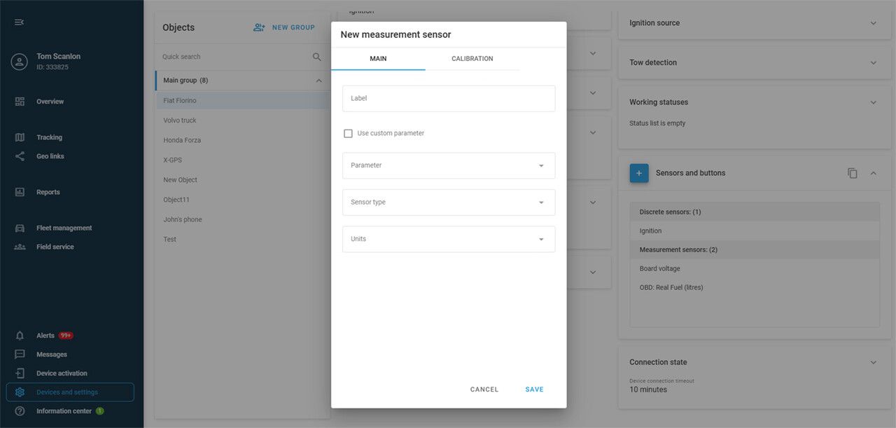 How to enable sensors