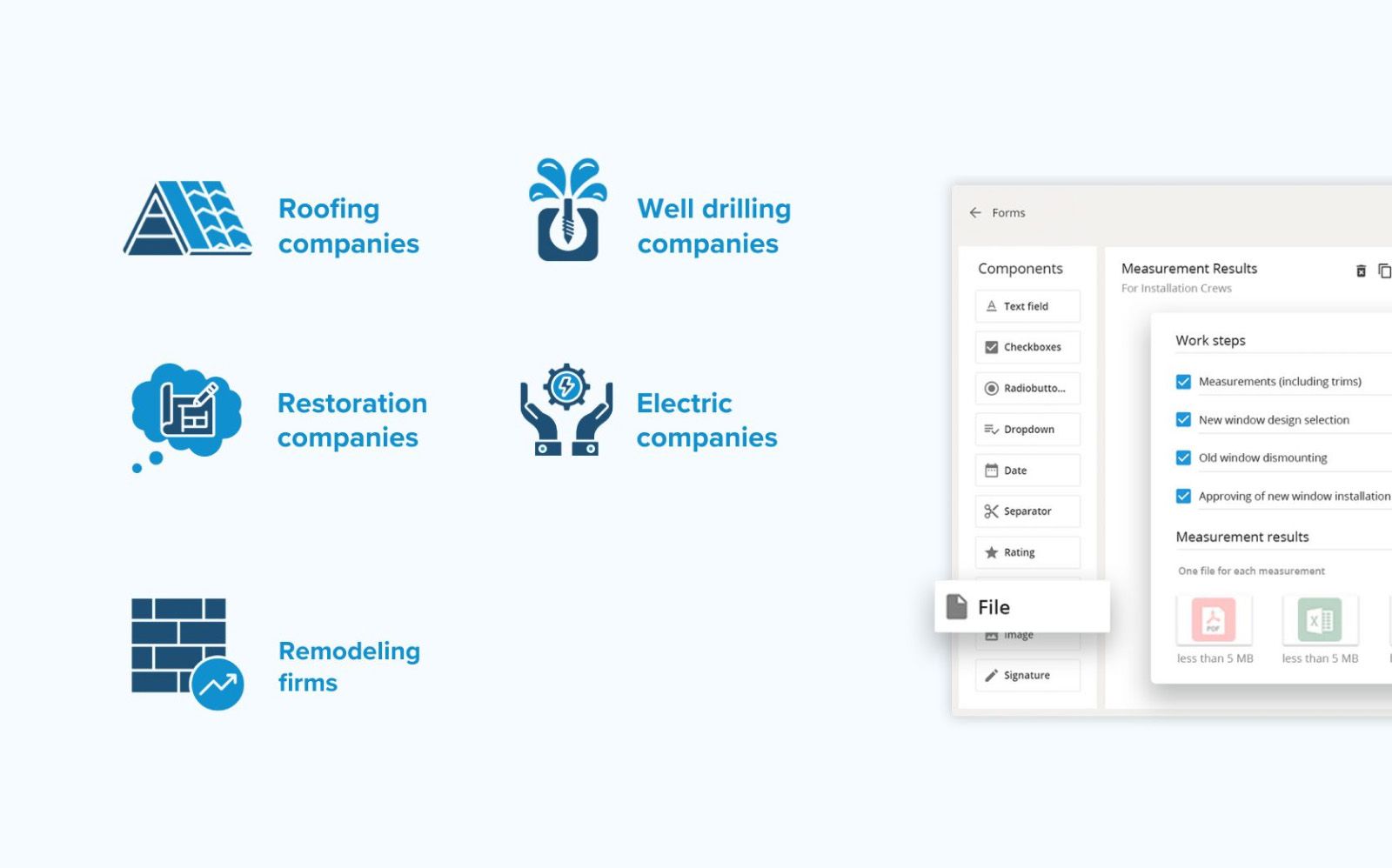 Real industry examples Real industry examples